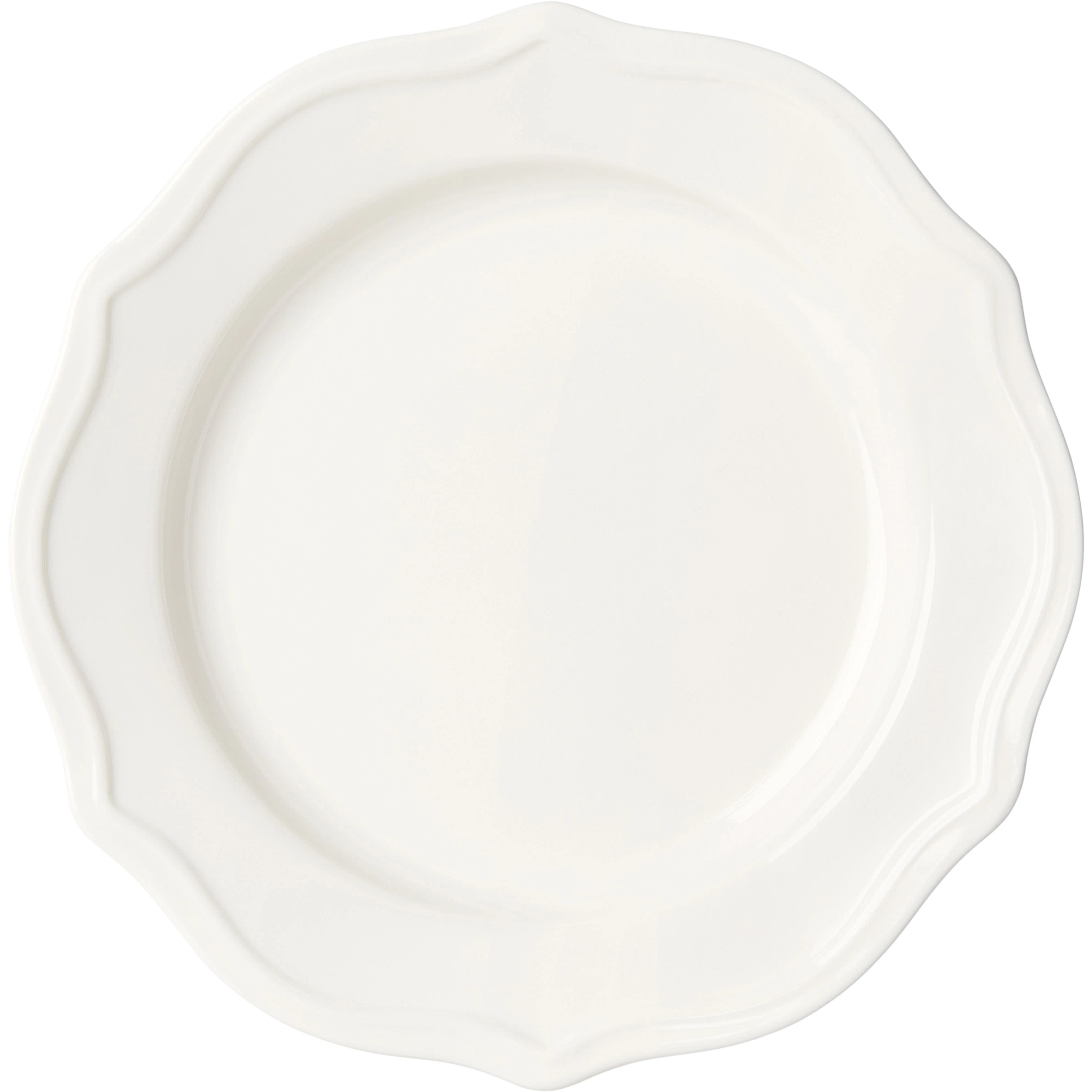 Decotique Violette Assiett 20 Cm - Assietter Keramik Vit