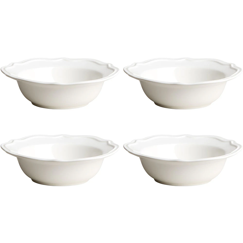 Decotique Violette Sk&aring;l 15 Cm 4-pack - Serveringssk&aring;lar Keramik Vit