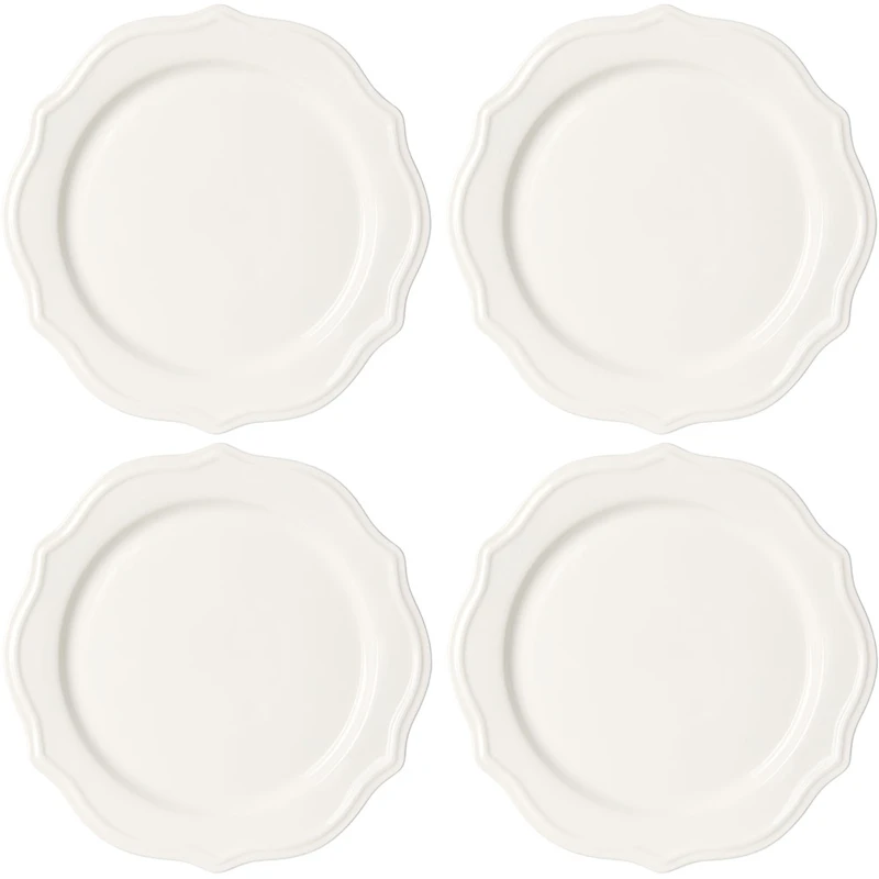 Violette Tallrik 28 cm 4-pack, Vit