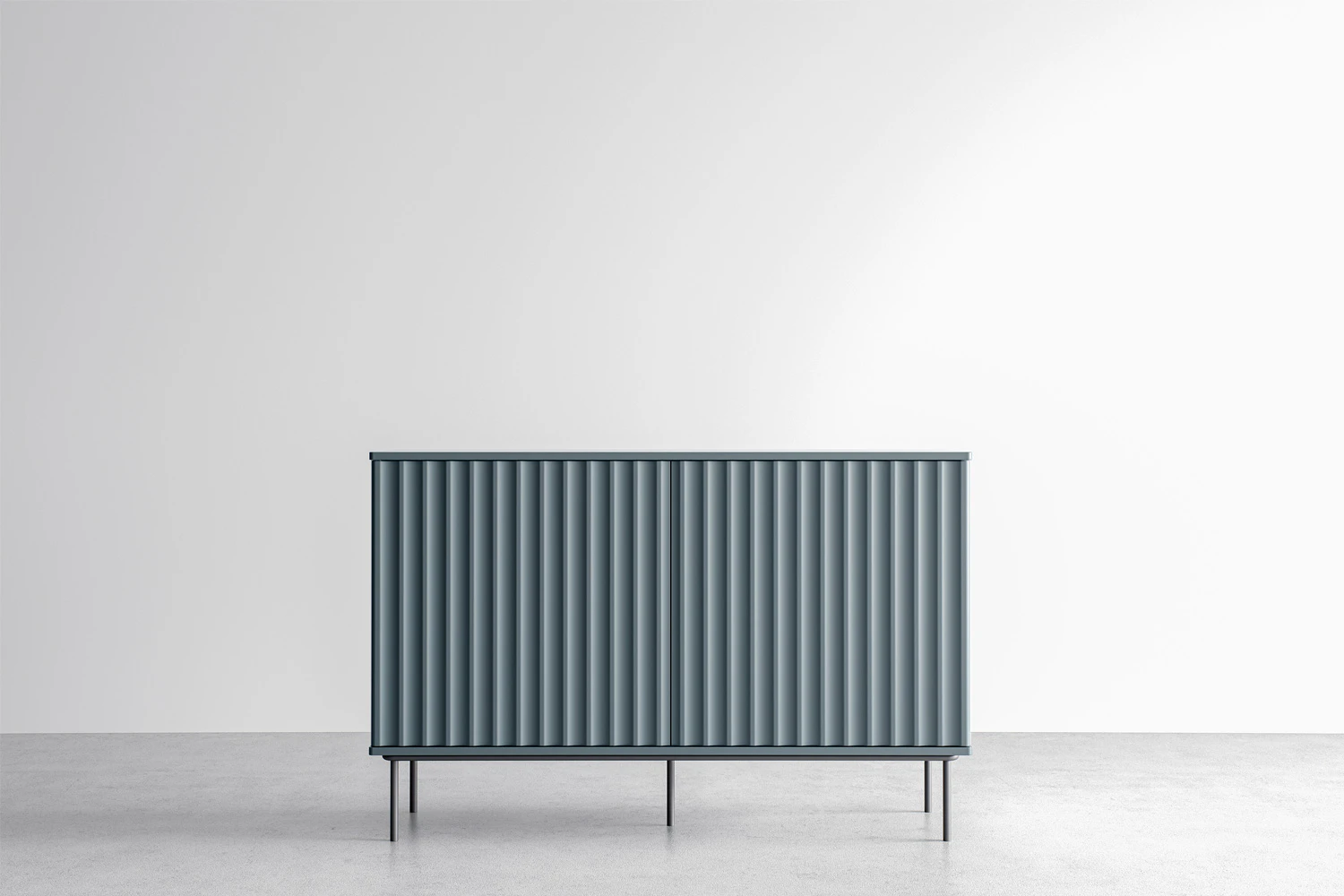 Decotique Wave Sideboard Med 2 Dörrar, grå från Decotique, bild 5