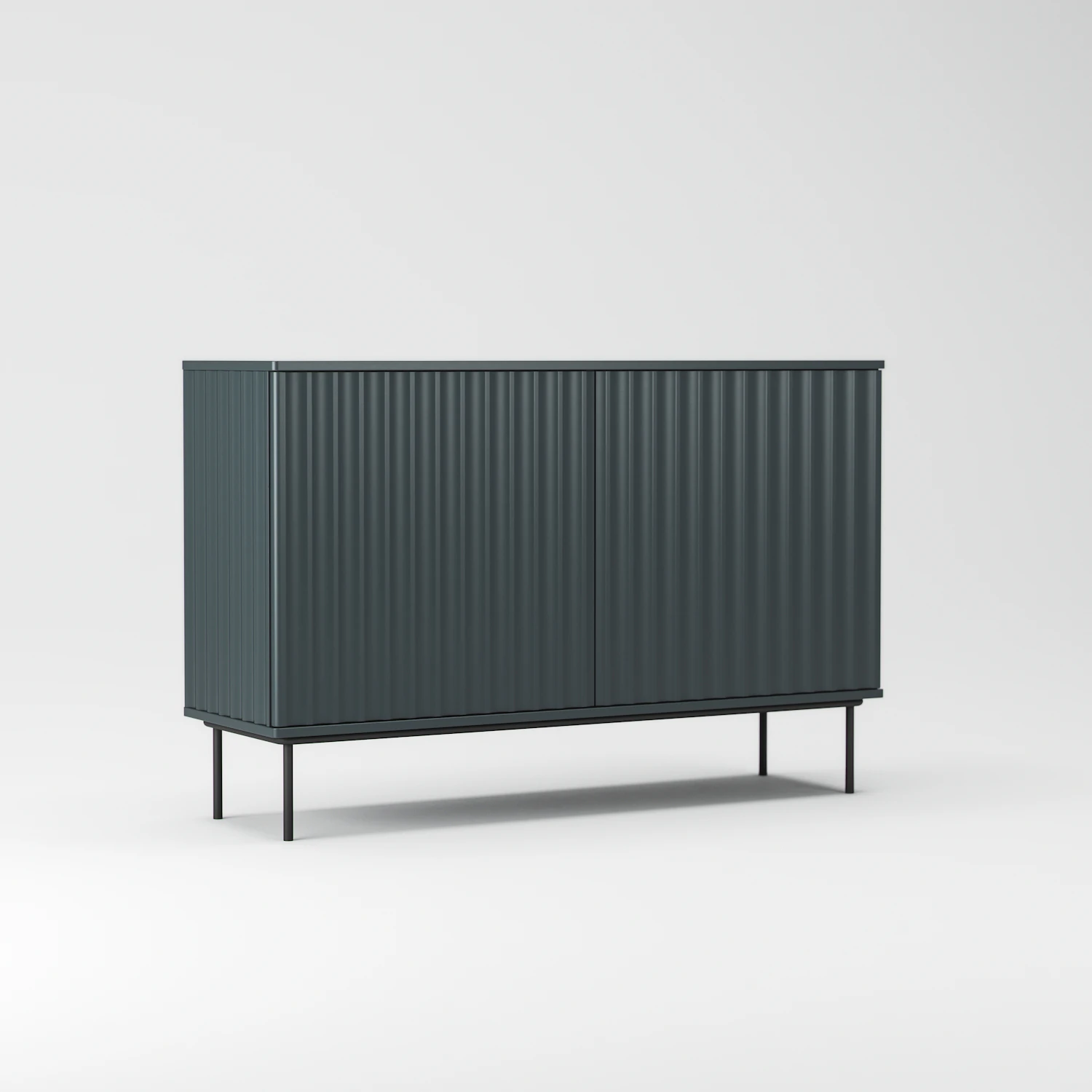 Decotique Wave Sideboard Med 2 Dörrar, grå från Decotique, bild 2