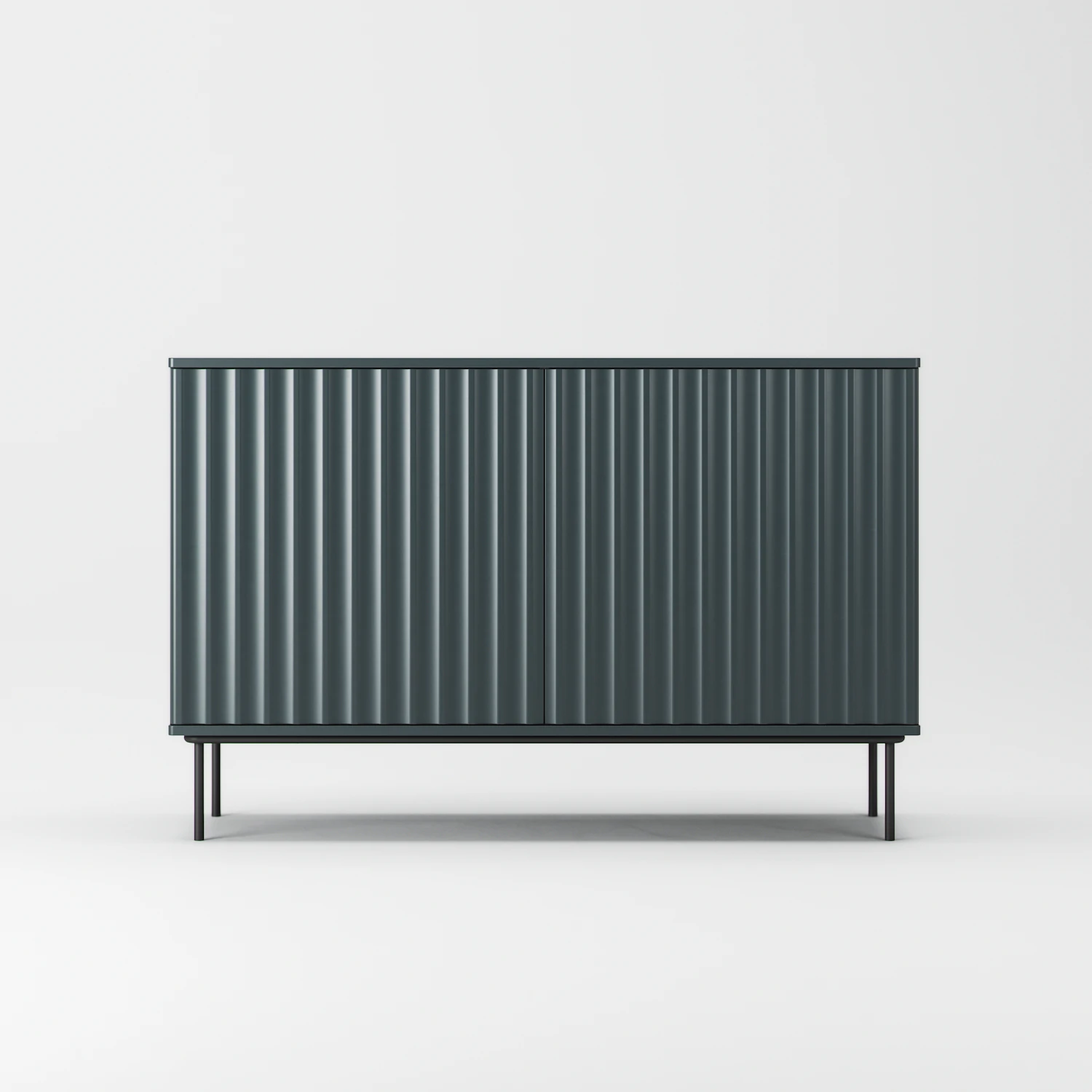 Decotique Wave Sideboard Med 2 Dörrar, grå från Decotique, bild 3