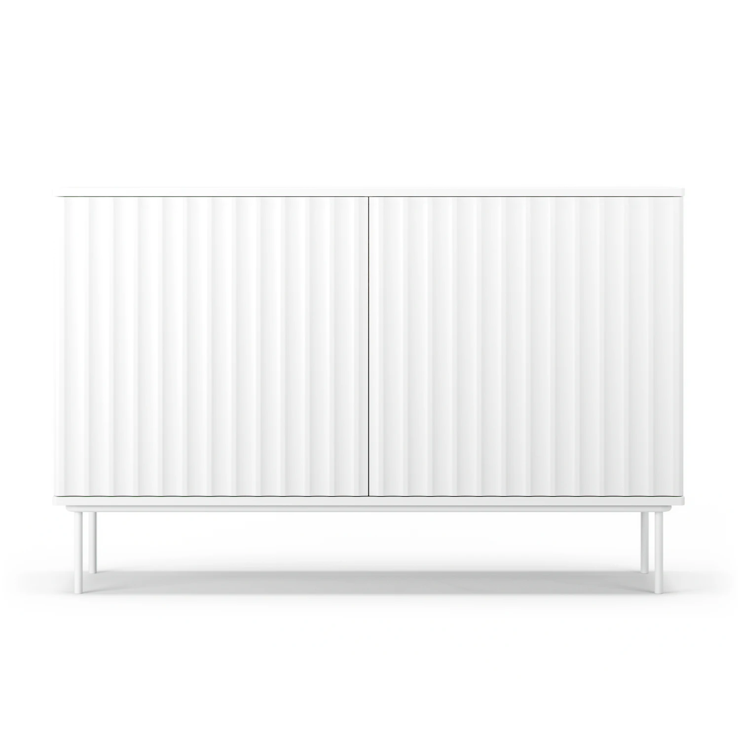 Decotique Wave Sideboard Med 2 D&ouml;rrar - Sk&auml;nkar & sideboards Vit