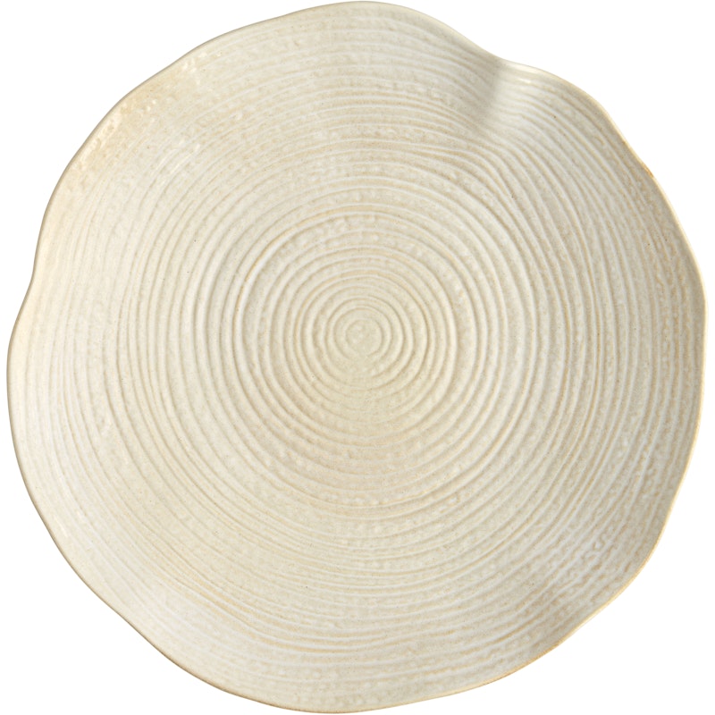 Wood Fat 39 cm, Cream