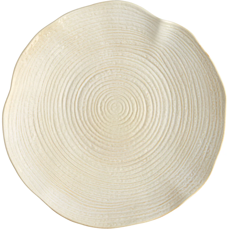 Wood Fat 39 cm, Cream