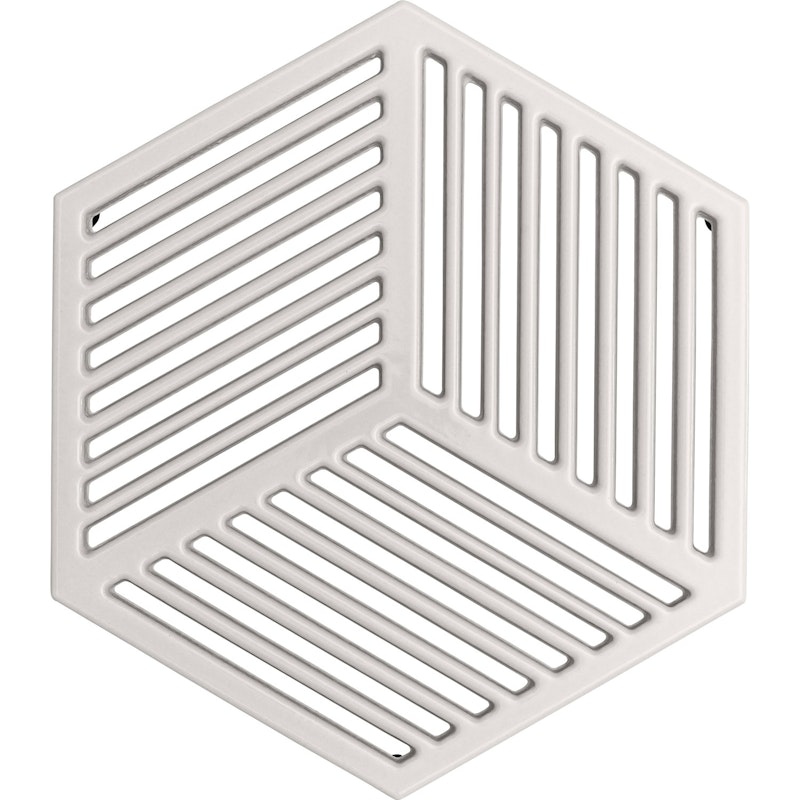 Natural Canvas Grytunderlägg Gjutjärn 21,5x24,5 cm, Vit