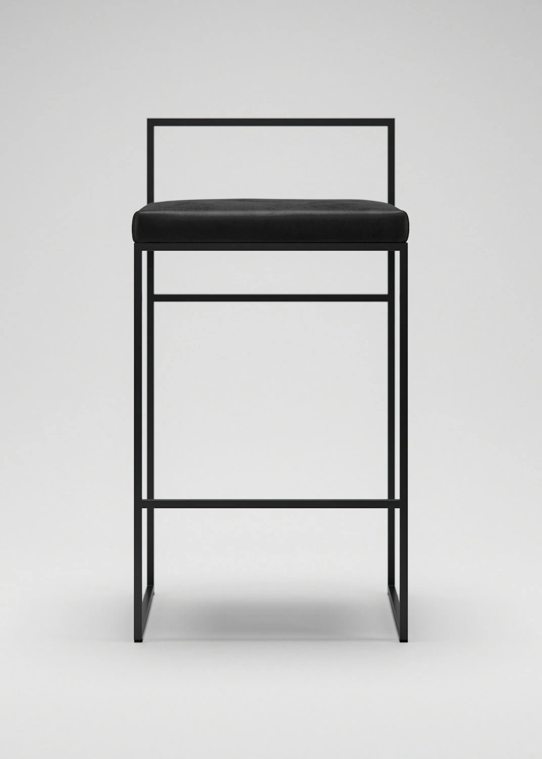 Department Barstol Med Ryggstöd 80 Cm Svart /, svart sammet från Department, bild 2