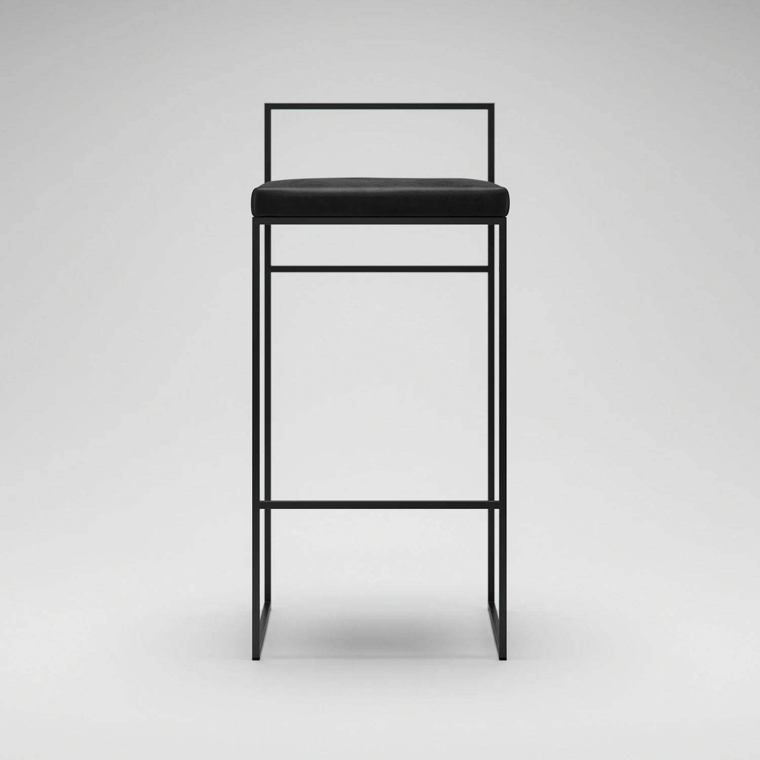 Department Barstol Med Ryggstöd 90 Cm Svart /, svart sammet från Department, bild 2