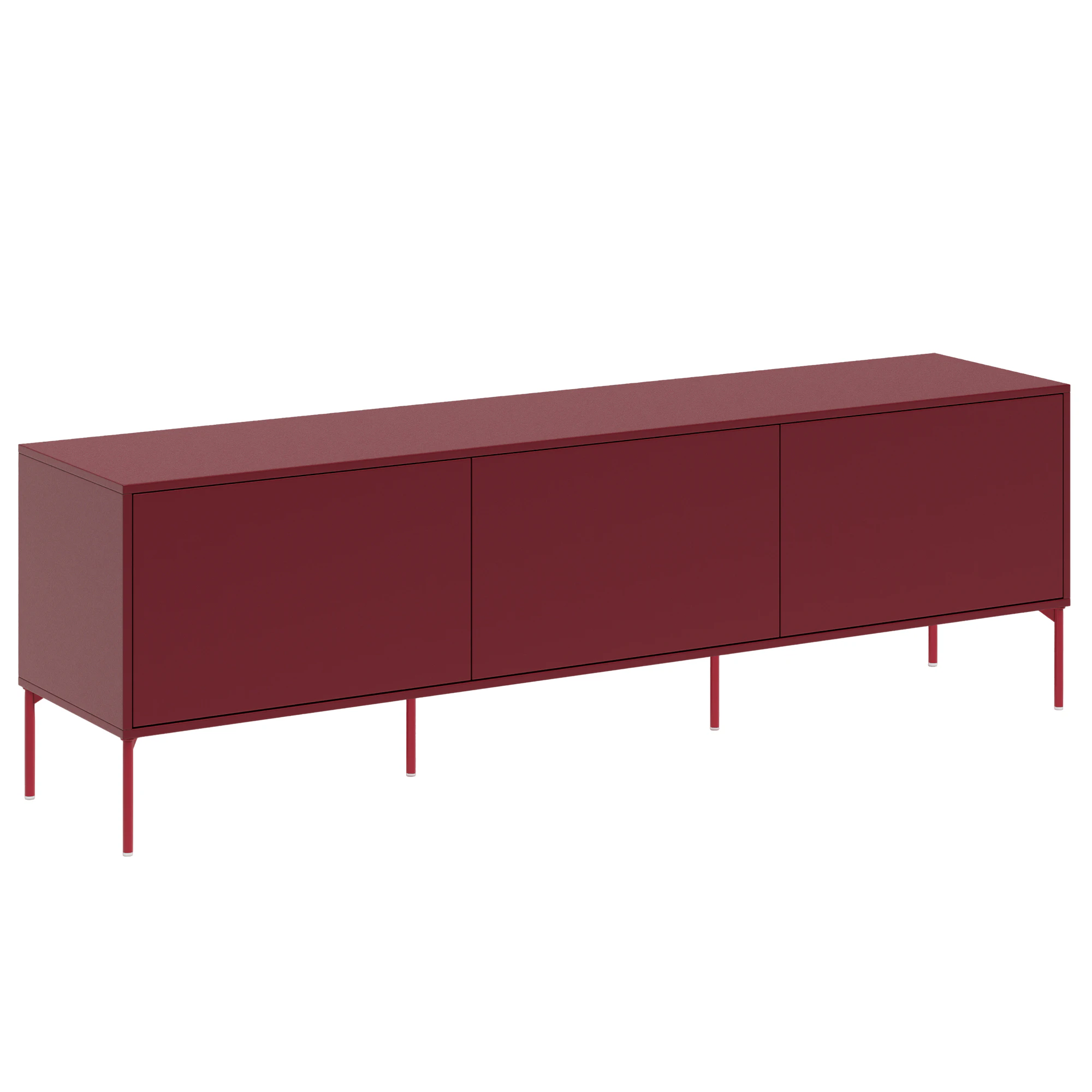 Department Bloc Tv-b&auml;nk 180 Cm - Tv-b&auml;nkar & mediab&auml;nkar Sp&aring;nskiva Garnet red