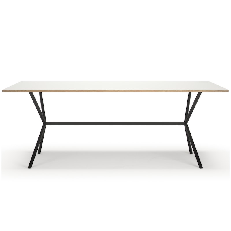 Loft Dining Table Matbord Vit, 90x200 cm