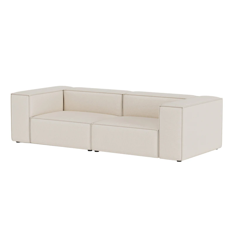 Nubo 3-Sitssoffa, Beige