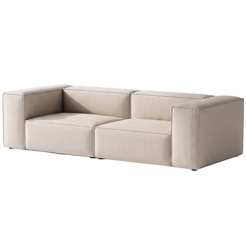 Nubo 3-Sitssoffa, Beige