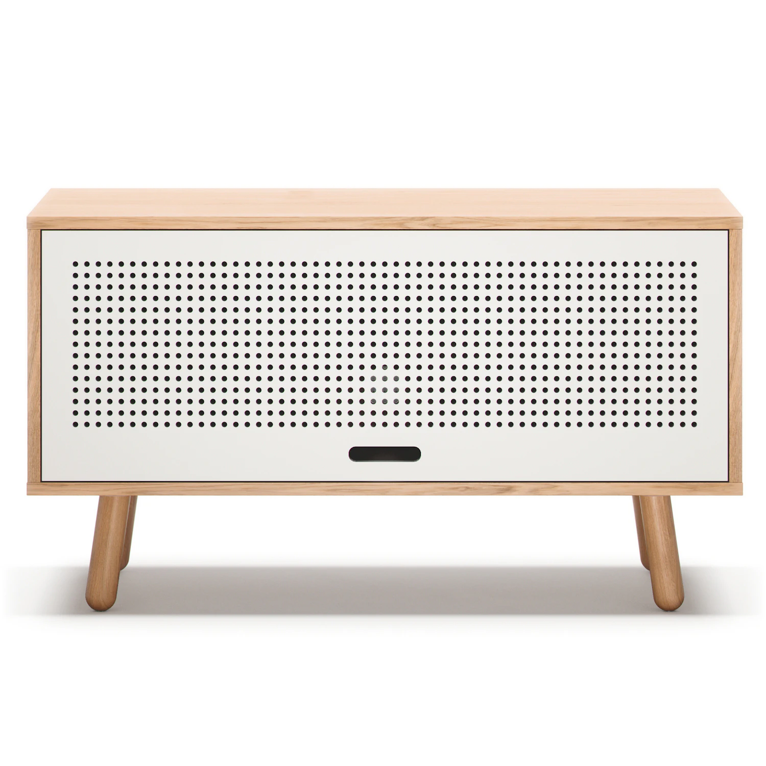 department ray mediabänk 100 cm / - tv-bänkar & mediabänkar ek vit