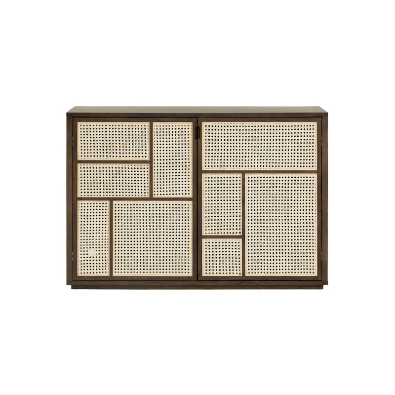 Air Sidobord, 120 cm, Mörk Ek