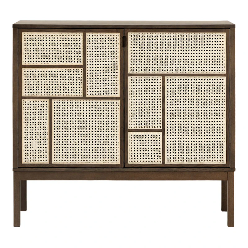 Air Skänk 40x120 cm, Mörk Ek