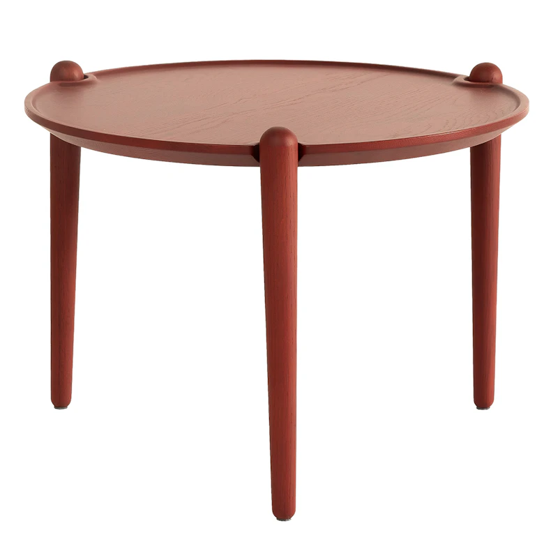 Aria Bord H37 x Ø50 cm, Röd