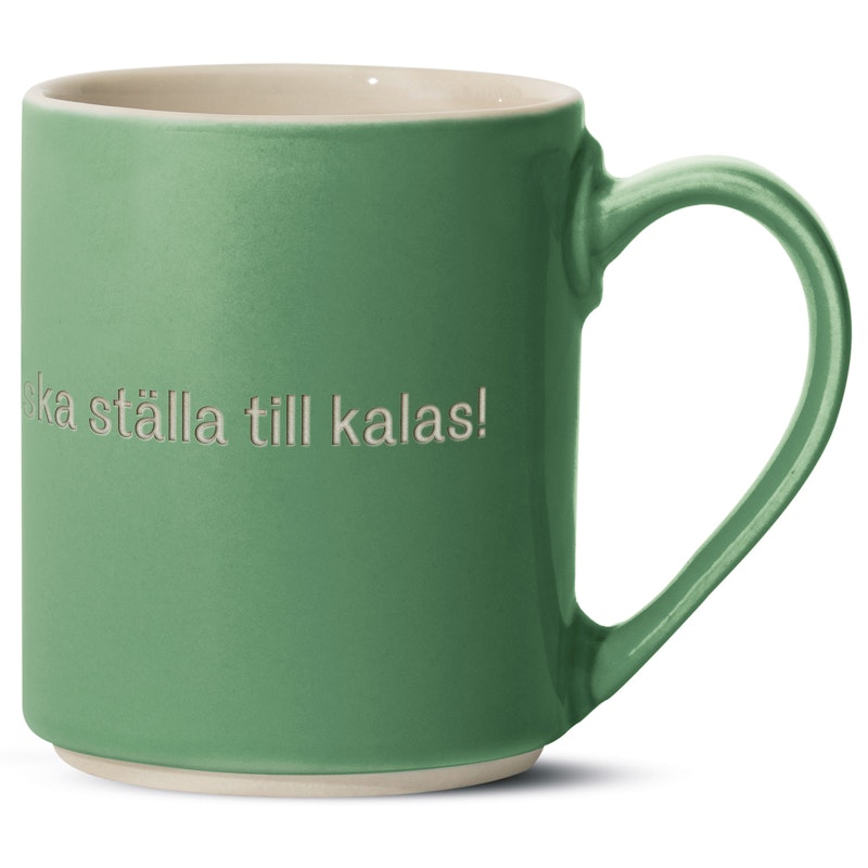 Astrid Lindgren Mugg 28, Ställa till kalas