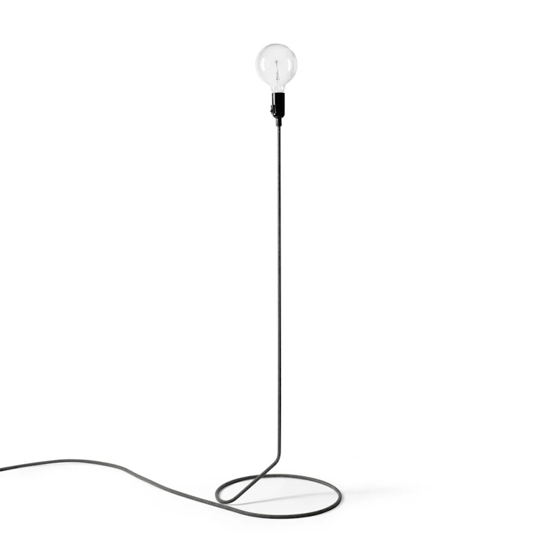Cord Golvlampa Svart/Vit