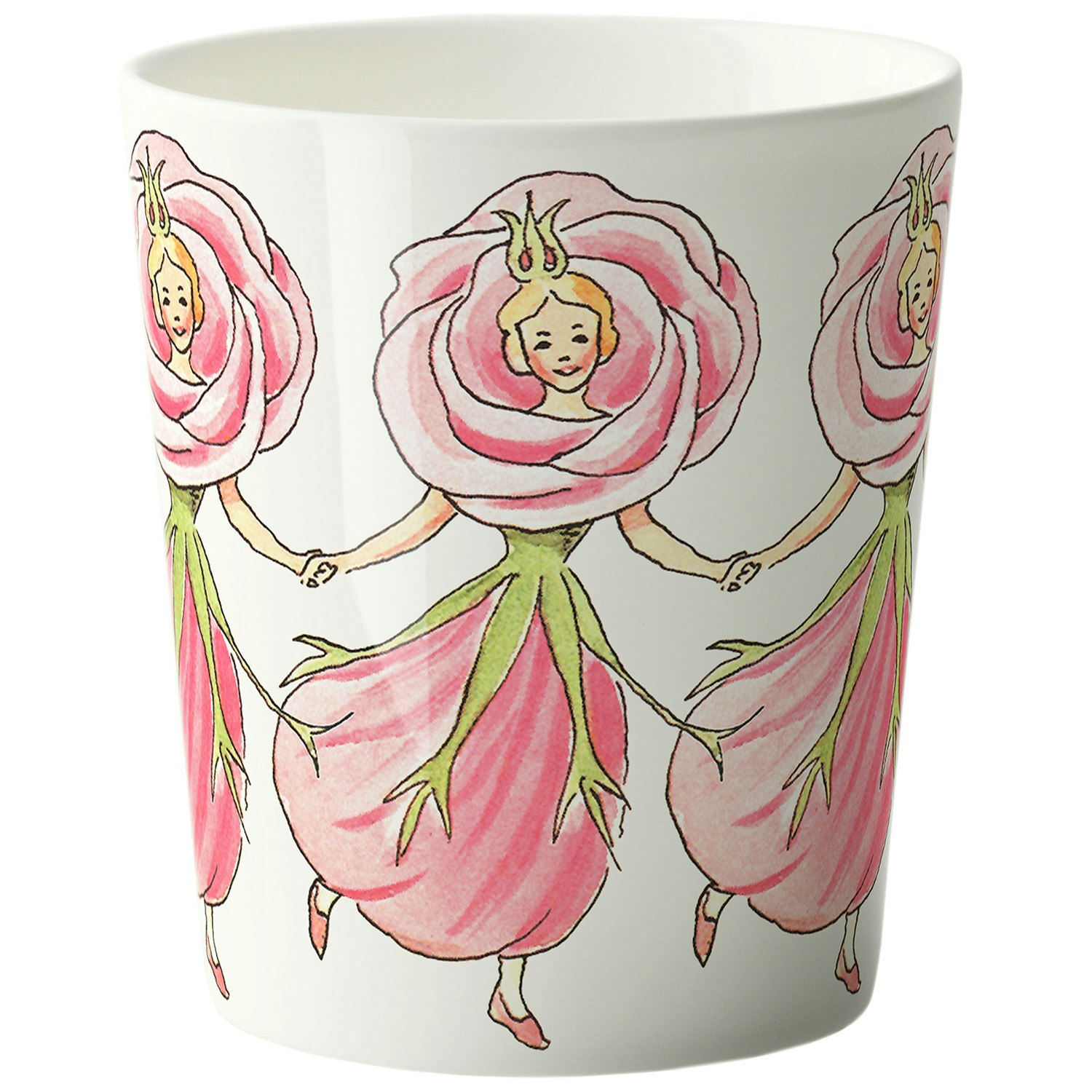 Design House Stockholm Elsa Beskow Mugg 28 Cl Rose - Kaffekoppar Benporslin Multi