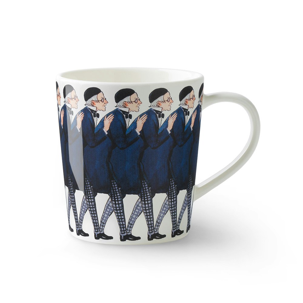 Design House Stockholm Elsa Beskow Mugg Med &Ouml;ra 40 Cl Farbror Bl&aring; - Kaffekoppar Benporslin Vit