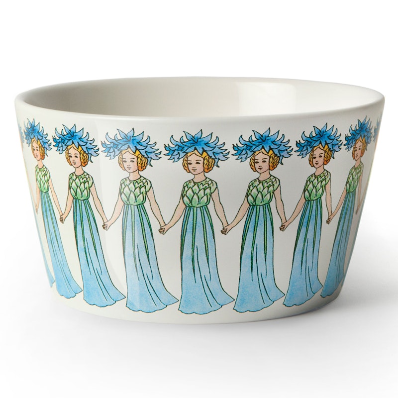 Elsa Beskow Skål 50 cl, Blåklint