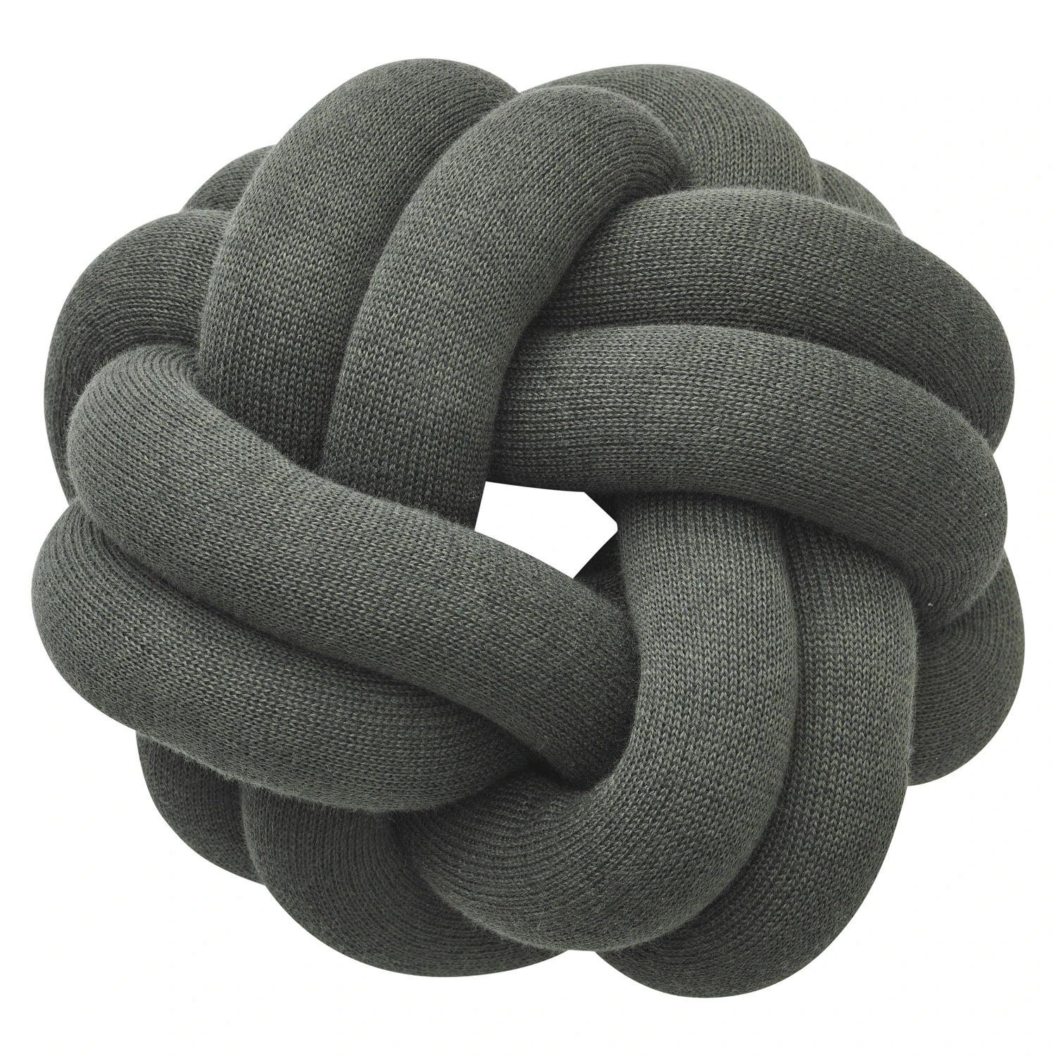 Design House Stockholm Knot Kudde - Prydnadskuddar & Fodral Akryl (Textil) Skogsgrön