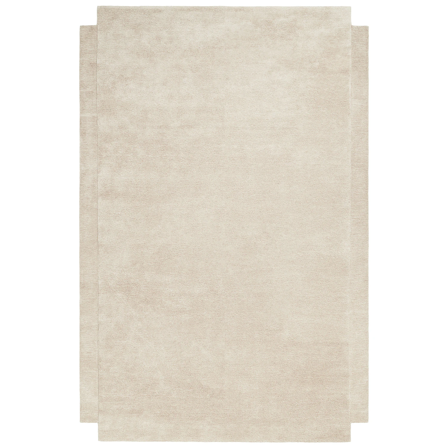 Design House Stockholm Level matta 200x300 Cm - Enfärgade mattor Ull Beige