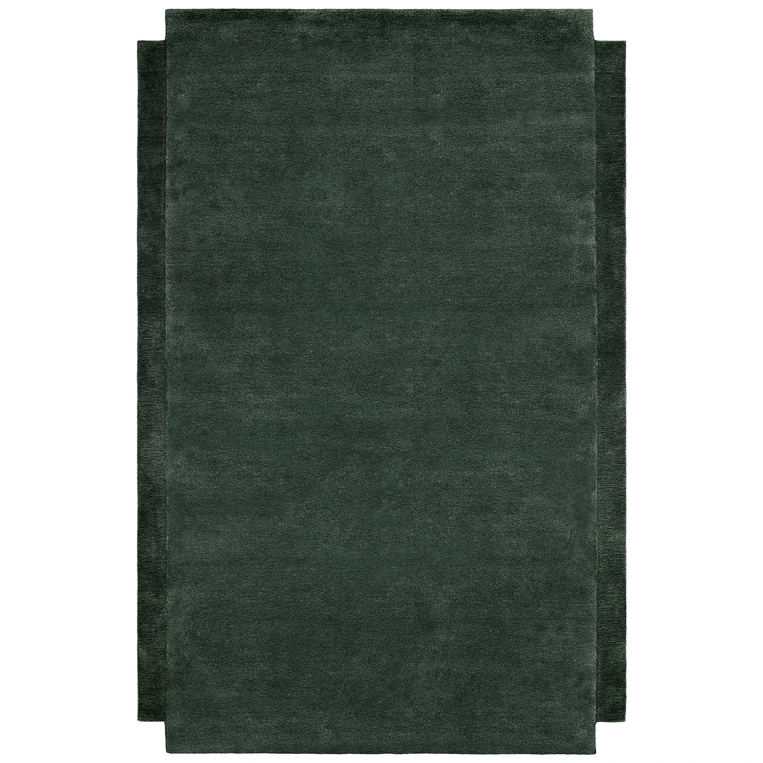 Design House Stockholm Level matta 200x300 Cm - Enfärgade mattor Ull Grön