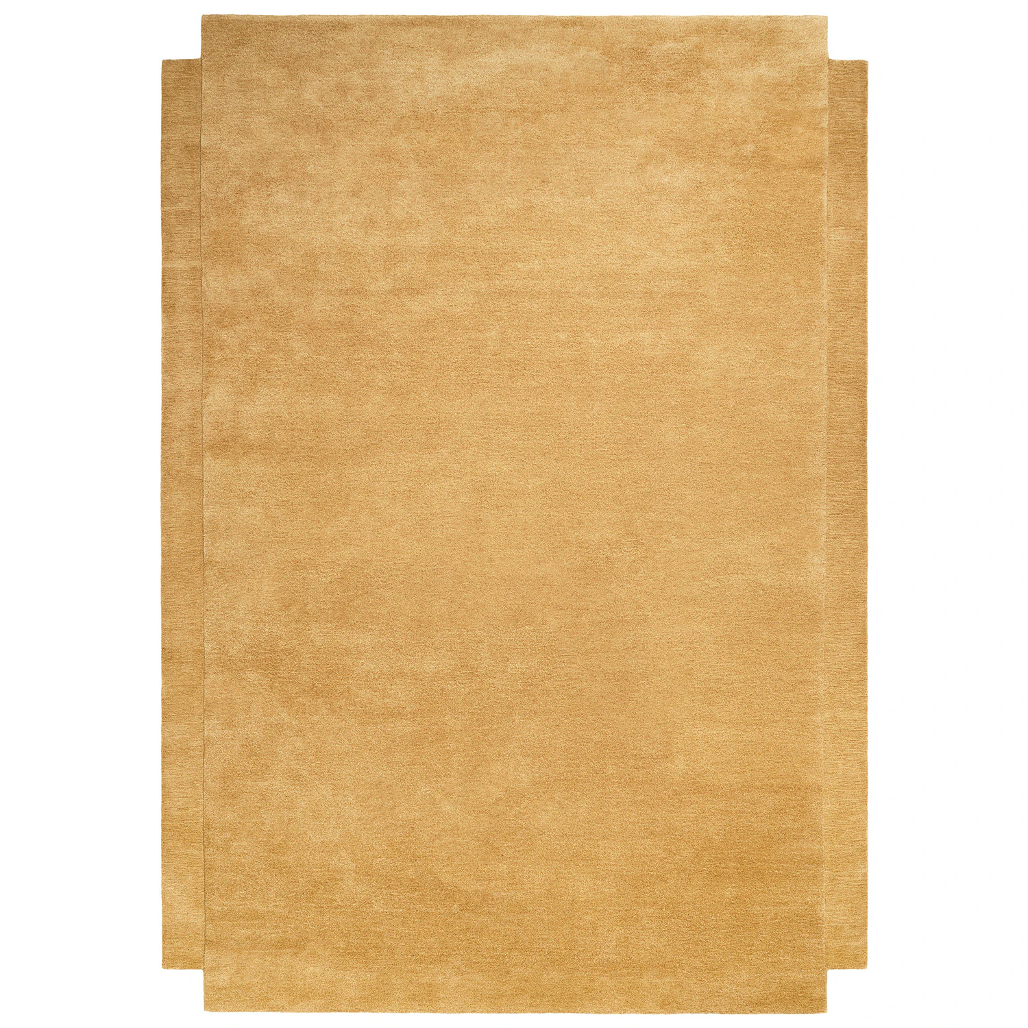 Design House Stockholm Level matta 250x350 Cm - Enfärgade mattor Ull Yellow Ochre