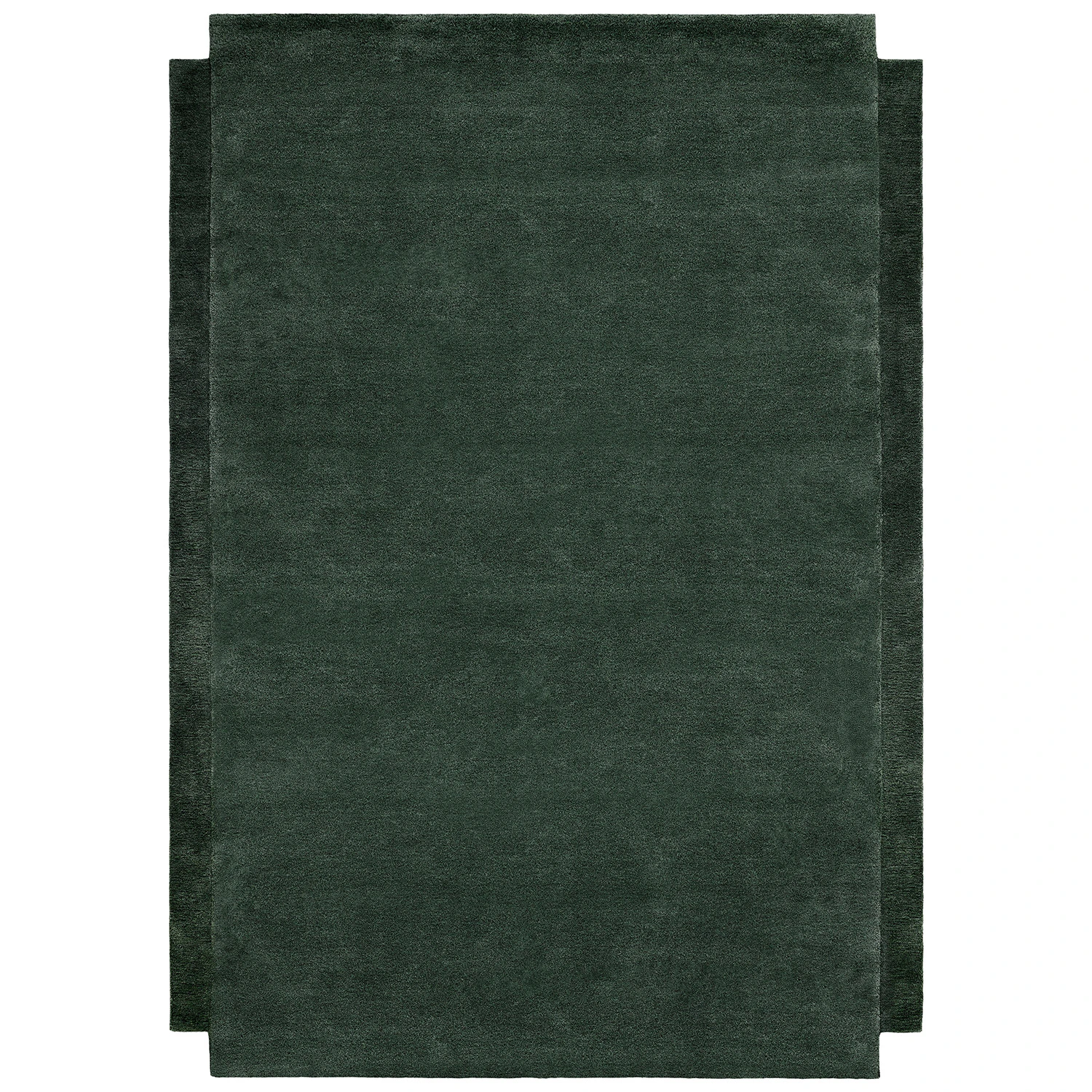 Design House Stockholm Level matta 250x350 Cm - Enfärgade mattor Ull Grön