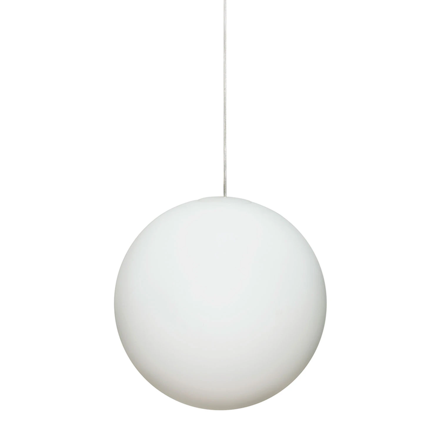 Design House Stockholm Luna Pendel 40 Cm - Pendellampor Munblåst Glas Vit