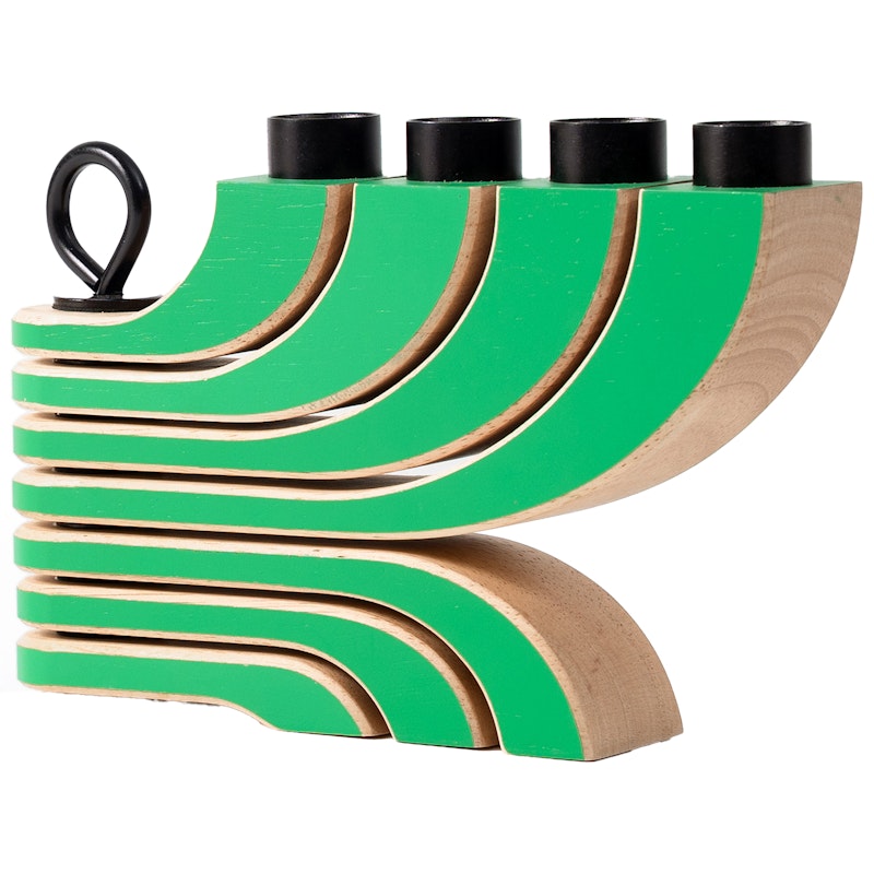 Nordic Light Ljusstake Med 4 Armar, Grön