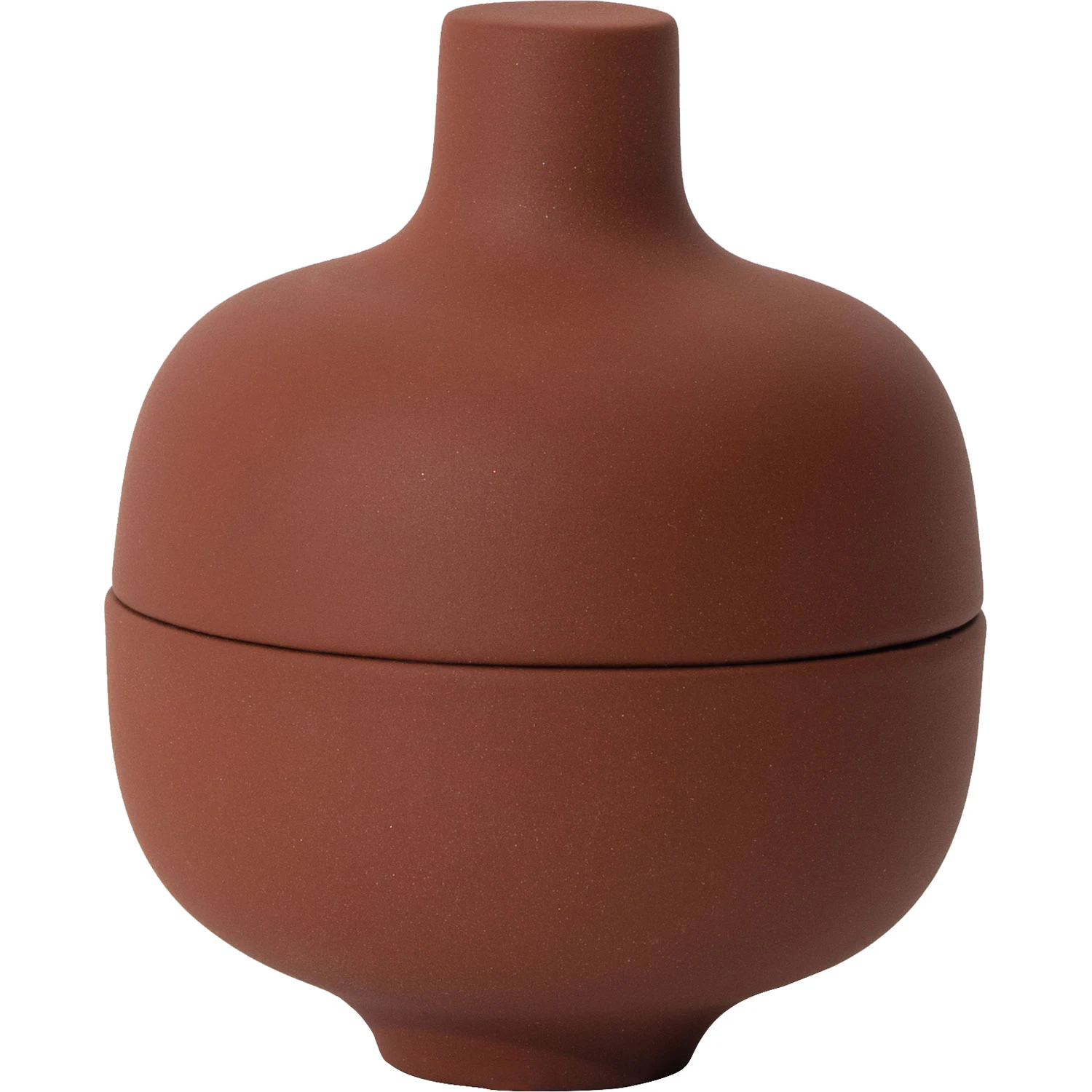 Design House Stockholm Sand Secrets Skål Ø8,2 Red Clay - Serveringsskålar Stengods Rödlera