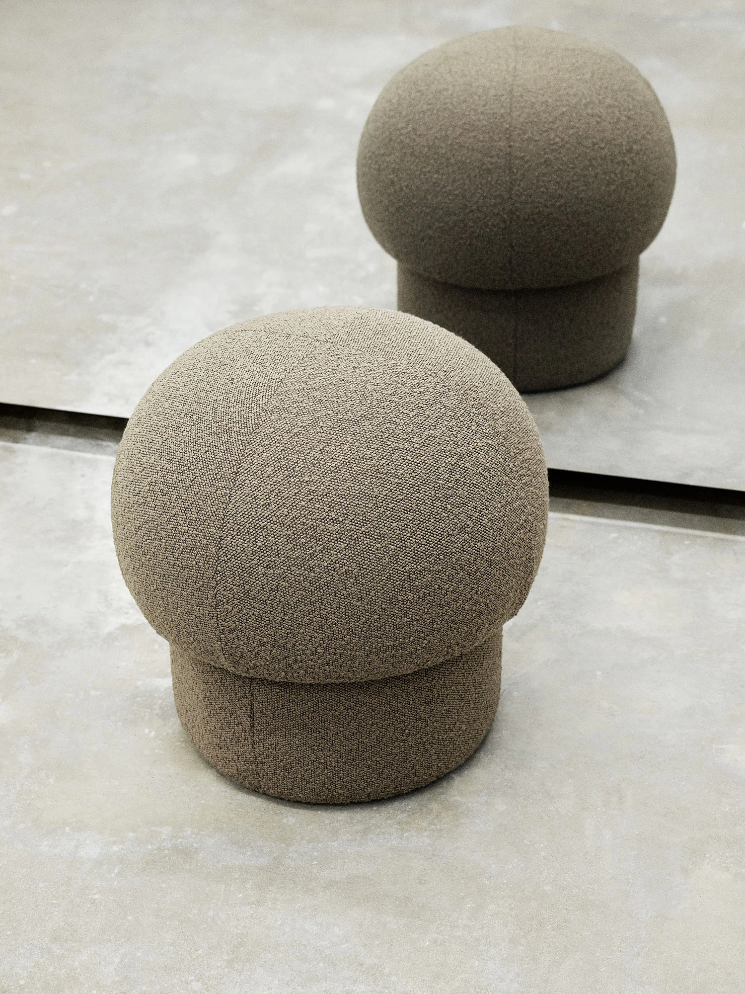 Design House Stockholm Uno Sittpuff Ø50 Cm, brun från Design House Stockholm, bild 4
