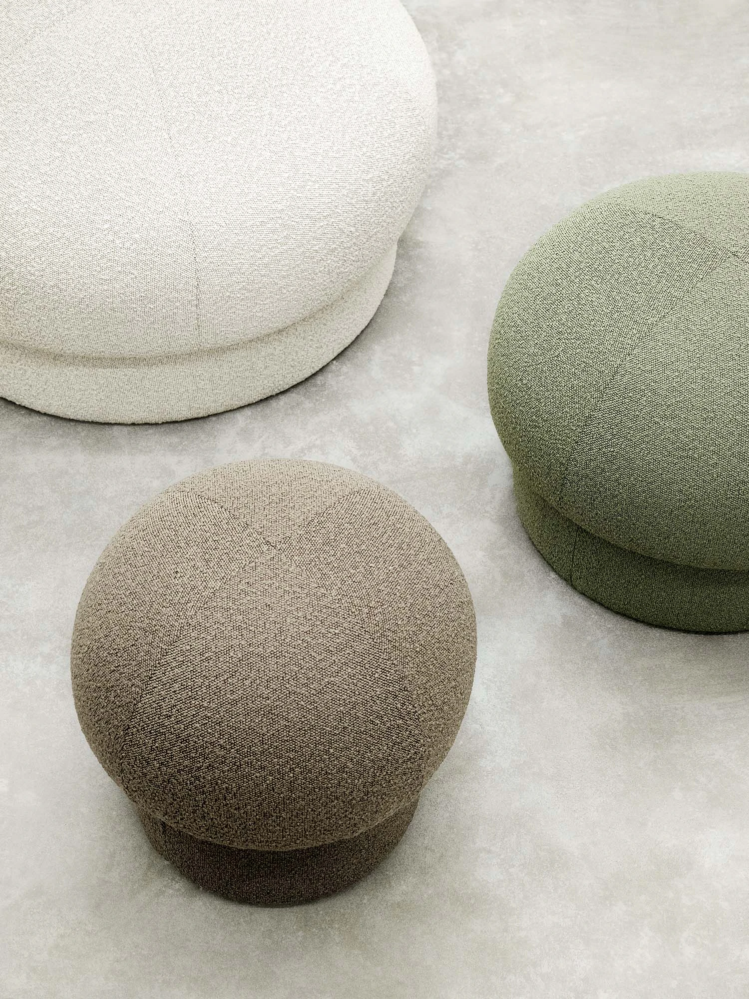 Design House Stockholm Uno Sittpuff Ø50 Cm, brun från Design House Stockholm, bild 2