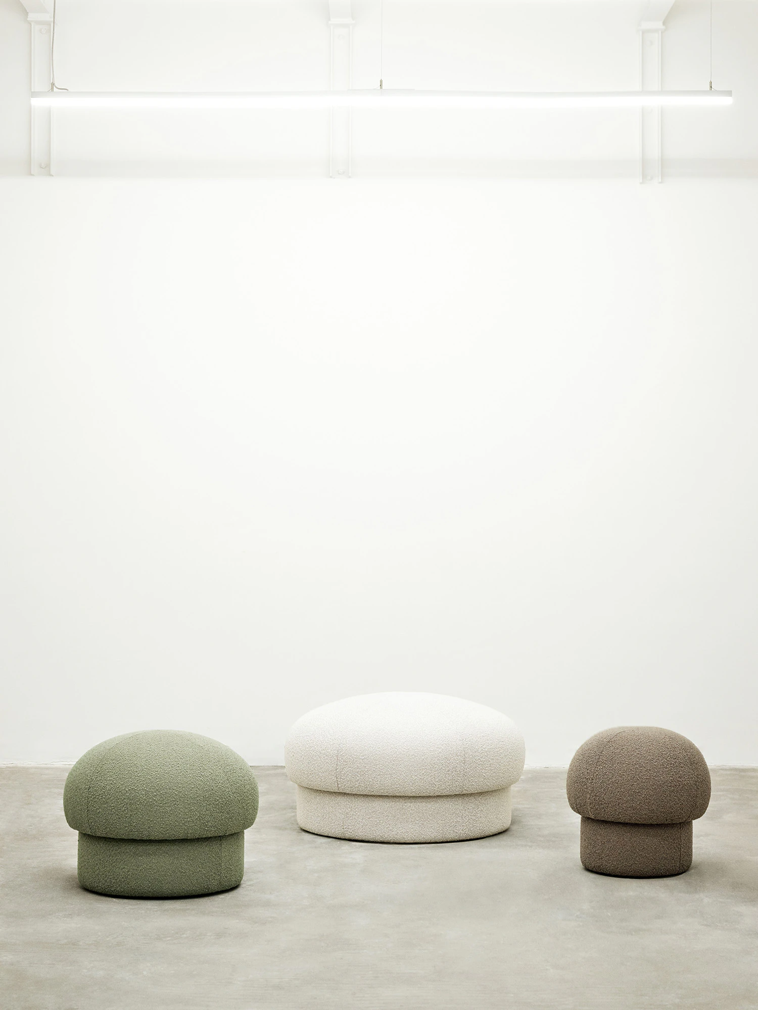 Design House Stockholm Uno Sittpuff Ø50 Cm, brun från Design House Stockholm, bild 3