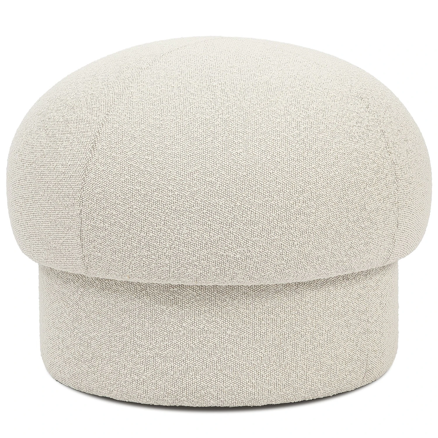 Design House Stockholm Uno Sittpuff &Oslash;65 Cm - Sitts&auml;ckar & Sittpuffar Boucl&eacute; Cream