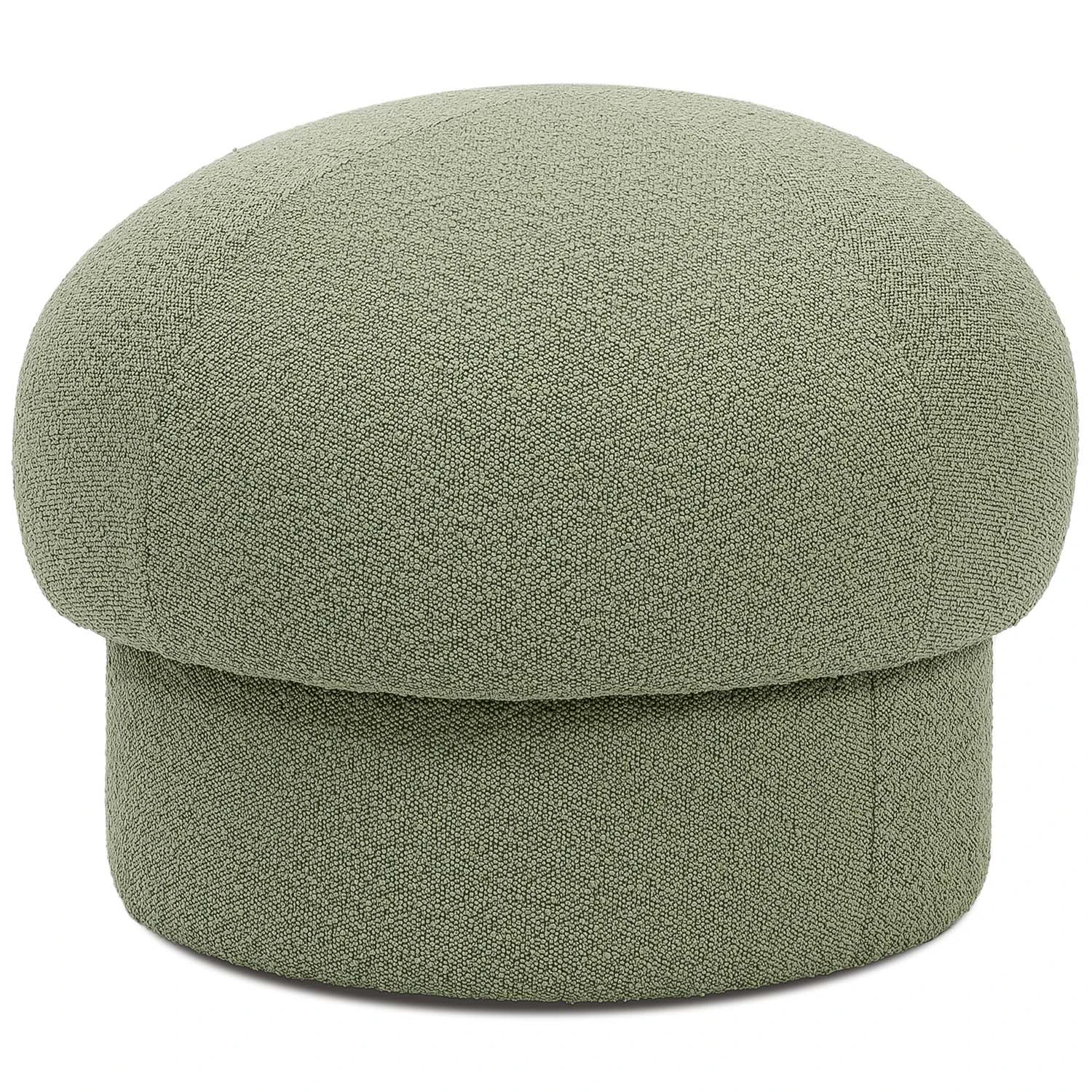 Design House Stockholm Uno Sittpuff &Oslash;65 Cm - Sitts&auml;ckar & Sittpuffar Boucl&eacute; Gr&ouml;n