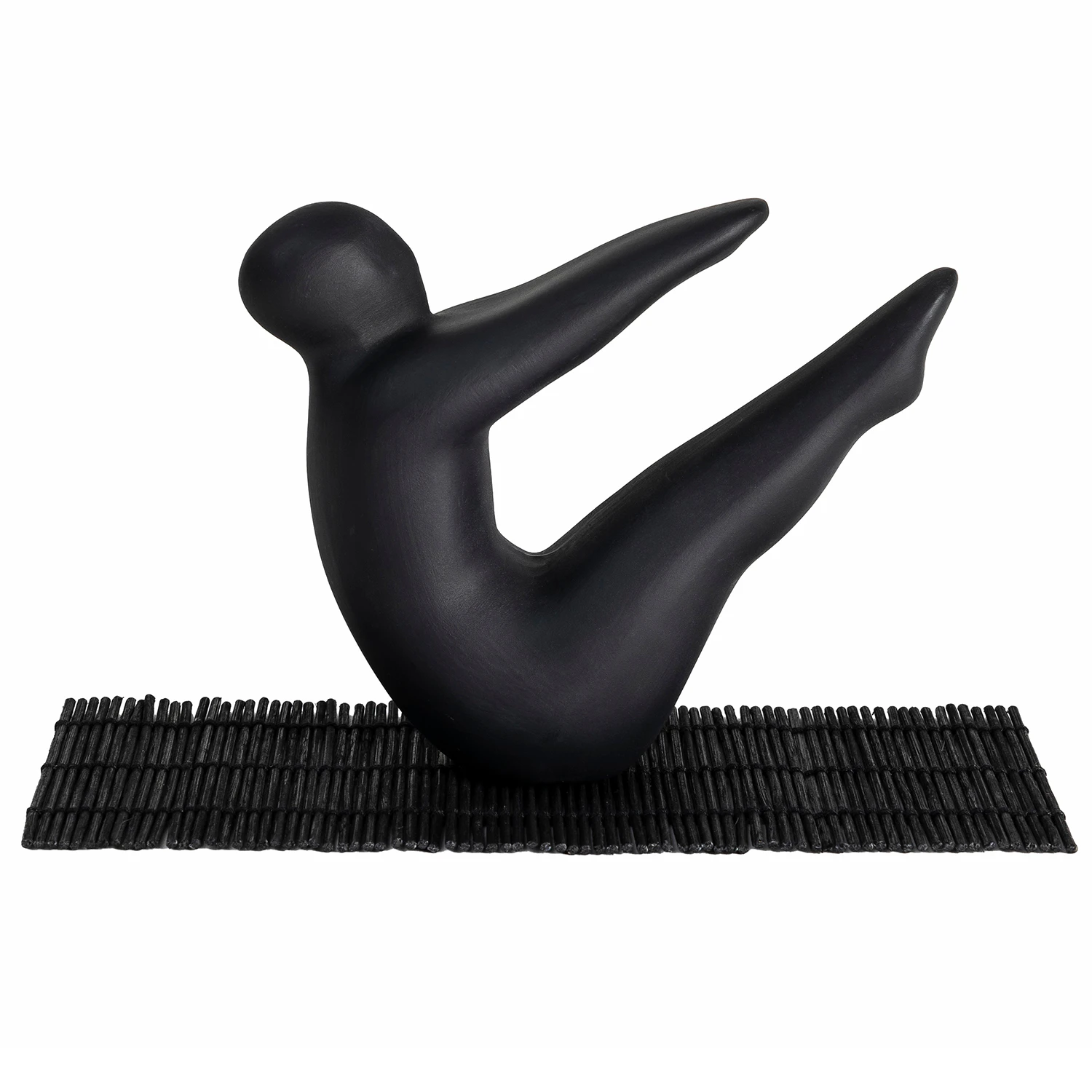 Design House Stockholm Yoga Skulptur No 2 - Dekorativa Accessoarer Lera Svart