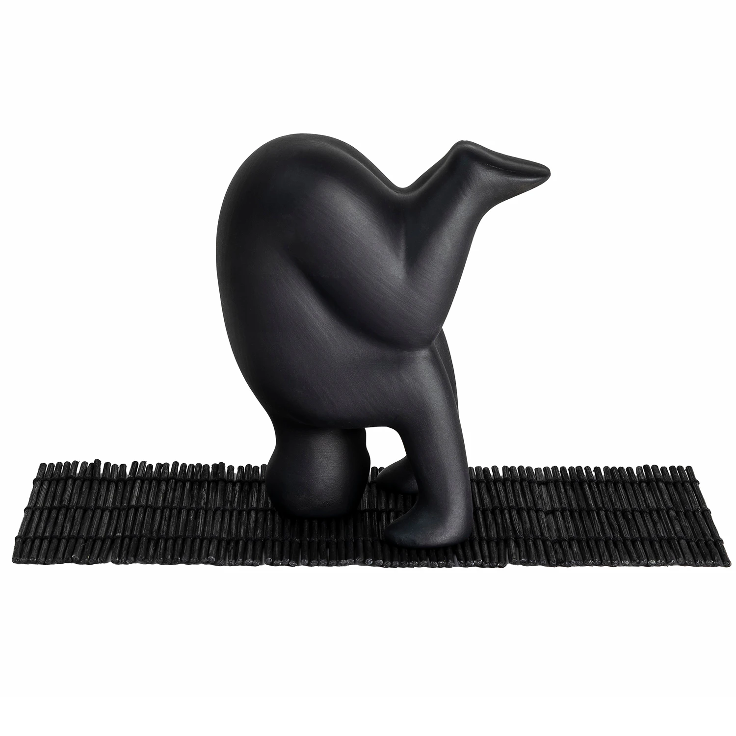 Design House Stockholm Yoga Skulptur No 4 - Dekorativa Accessoarer Lera Svart