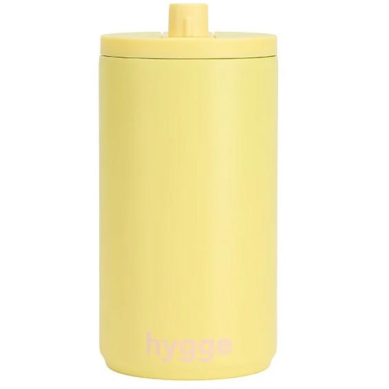 Design Letters Hygge Resemugg 350 Ml - Termosar Rostfritt St&aring;l Gul