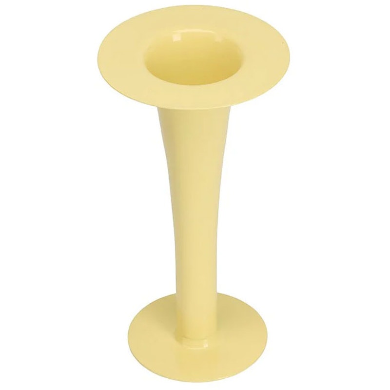 Trumpet Vas & Ljusstake 2-in-1, Gul