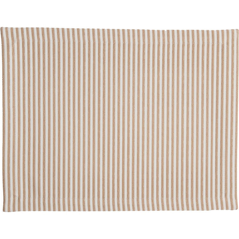 Narrow Stripe Bordstablett 35x45 cm, Beige