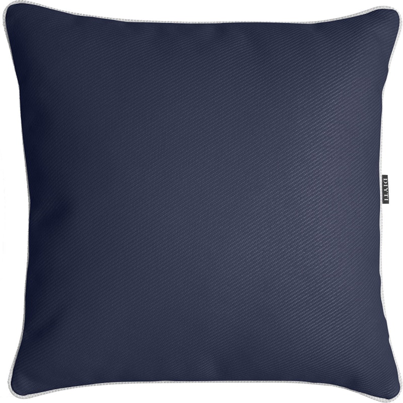 Plain Kudde 45x45 cm, Marinblå
