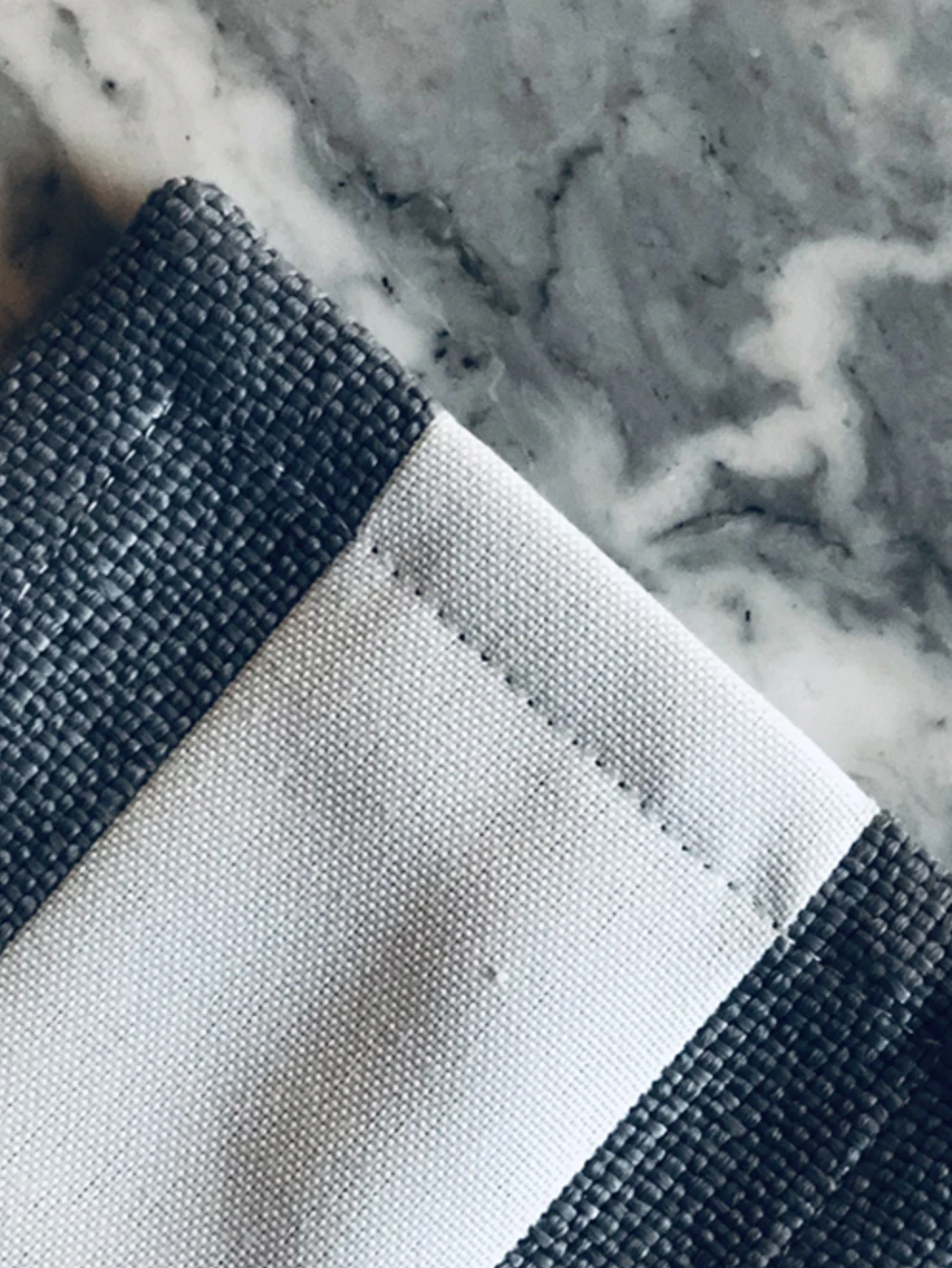 Diyti Wide Stripe Glasunderlägg 10x10 Cm 4-pack, grå från DIYTI, bild 3