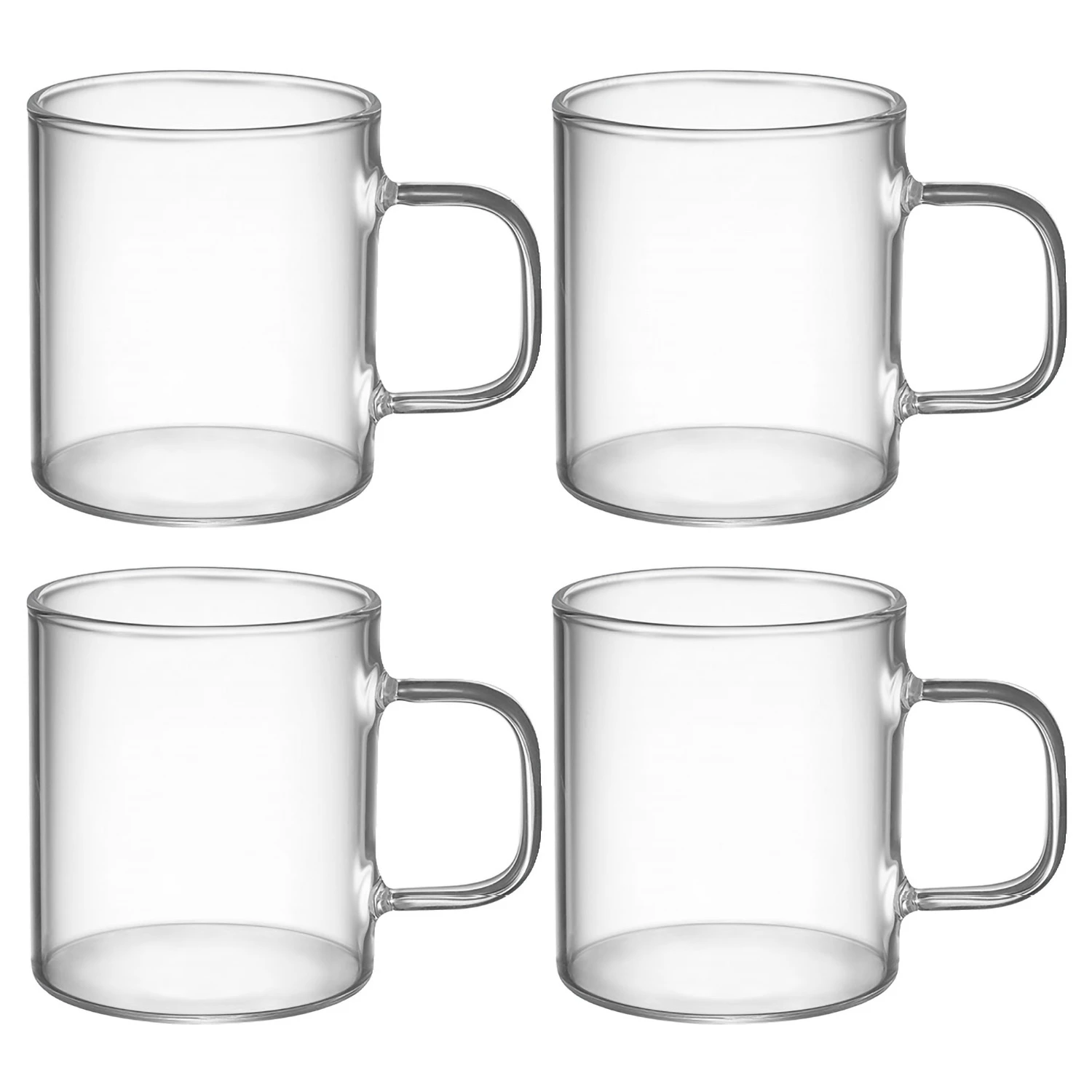 Dorre Gina mugg 18 Cl 4-pack - Gl&ouml;ggmuggar Glas Klar