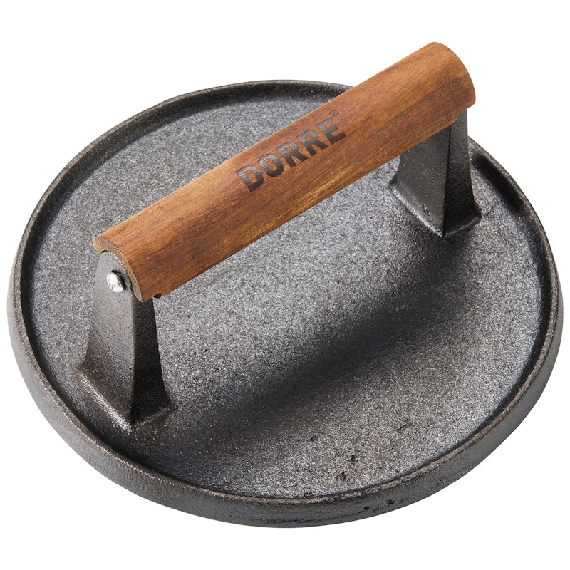 Hally Hamburgerpress Ø18 cm, Svart