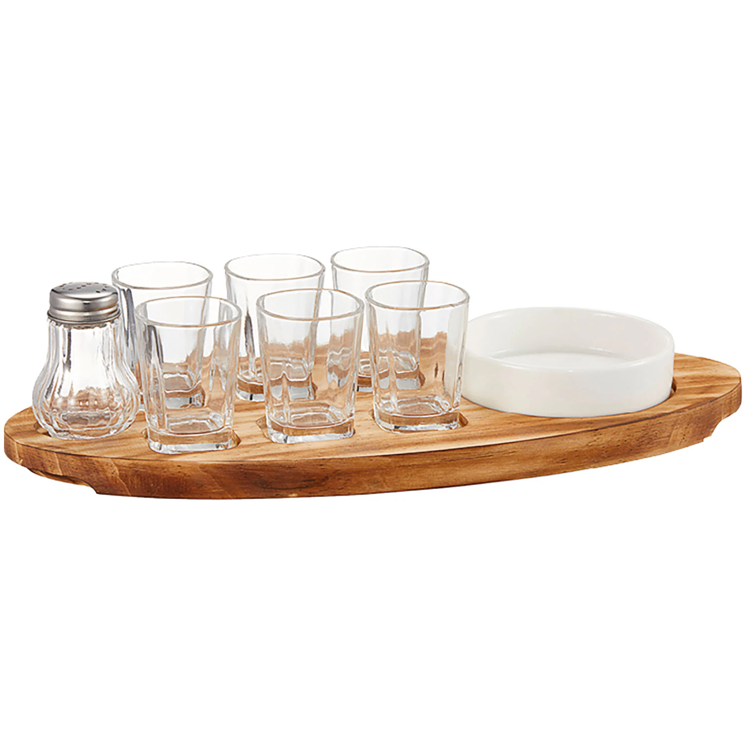 Dorre Shonta Bricka Med Shot 9-pack - Snapsglas & Avecglas Glas Klar