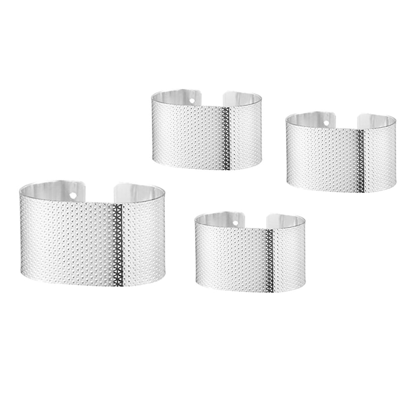 Svea Servettringar 6-Pack, Silver