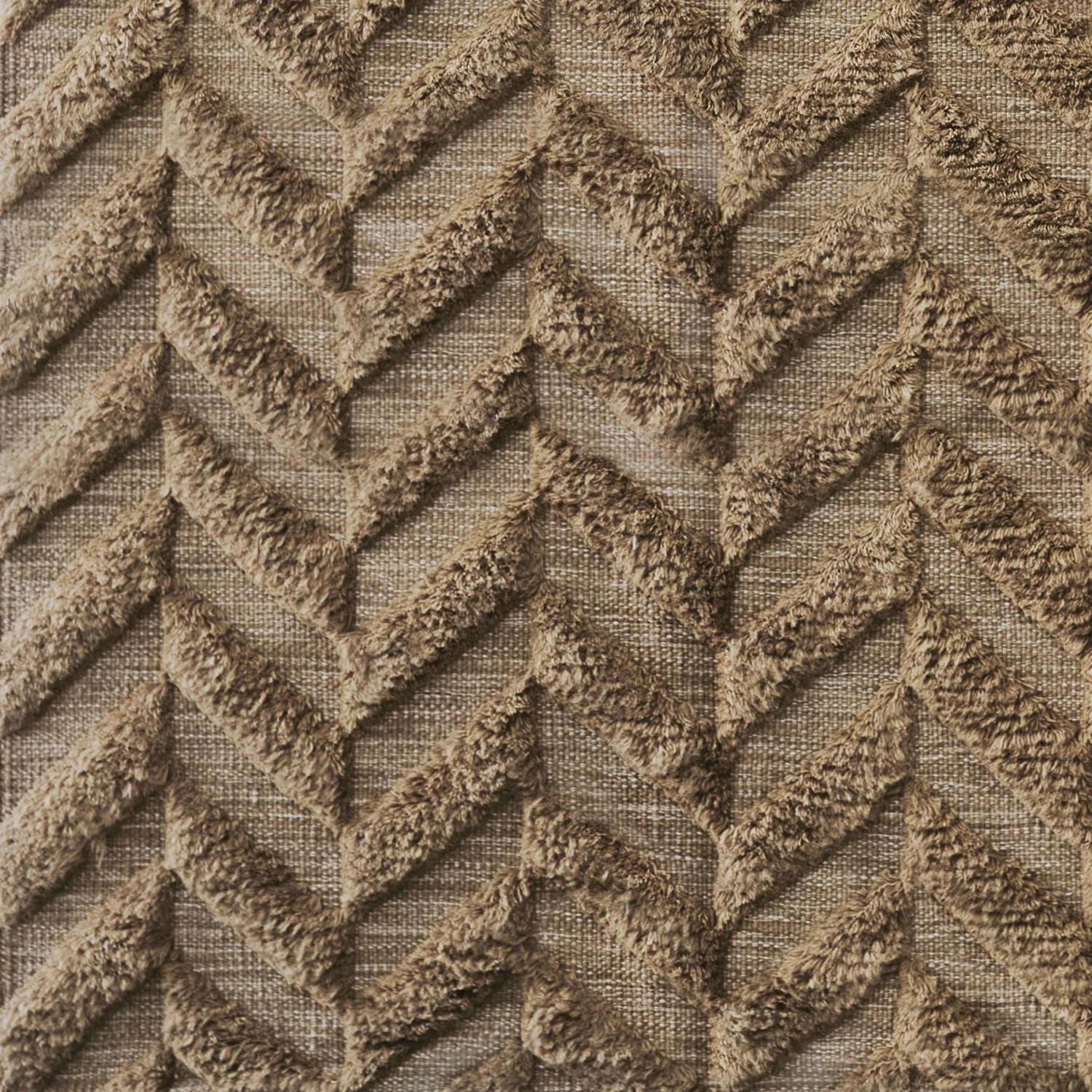 Dusty Deco Herringbone Rug Brown, brun från Dusty Deco, bild 2